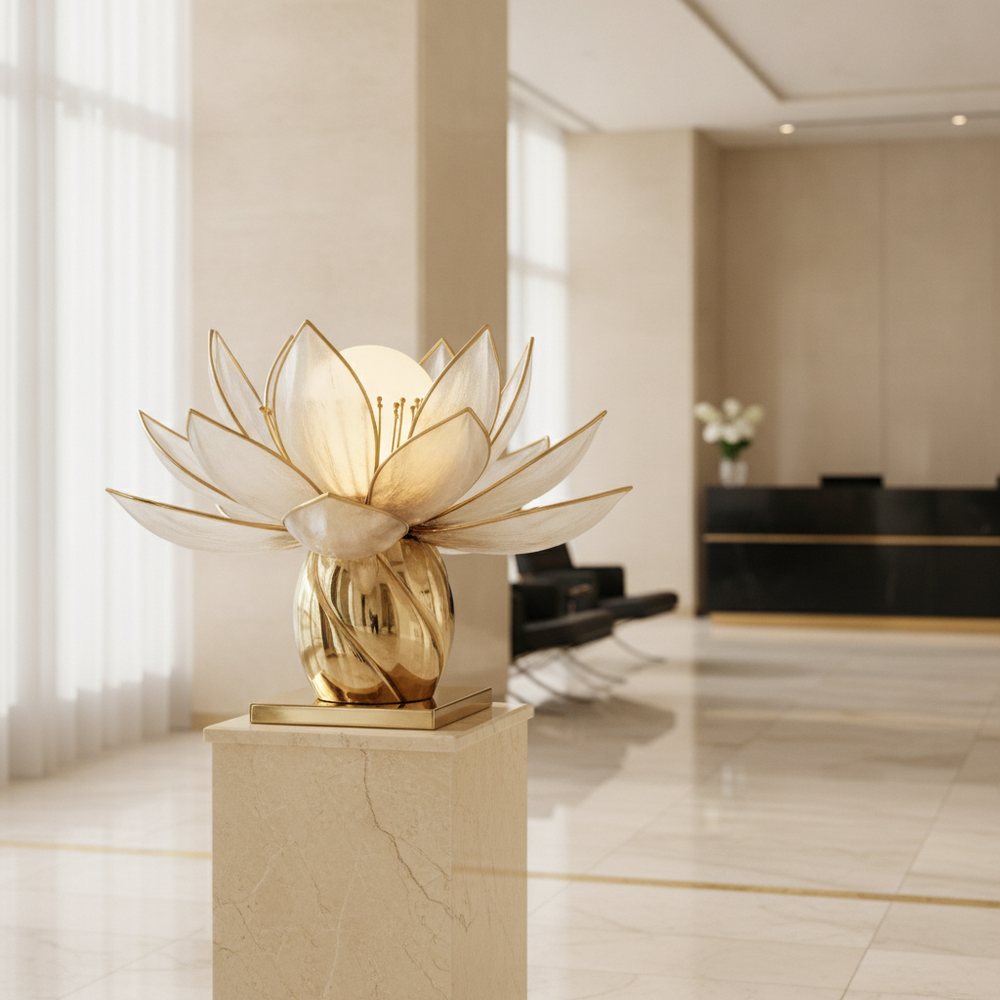 Chic Lotus Sculpture