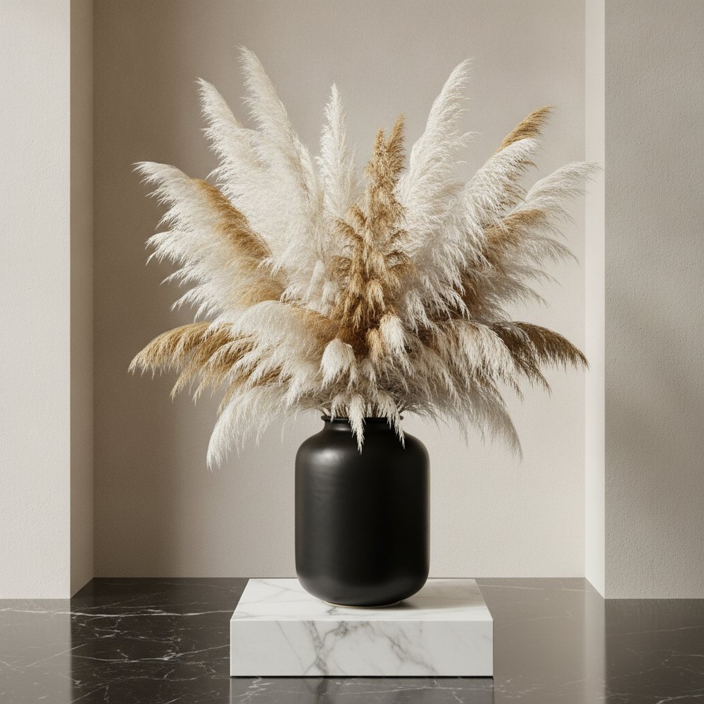 Dried Pampas Grass Floor Arrangement