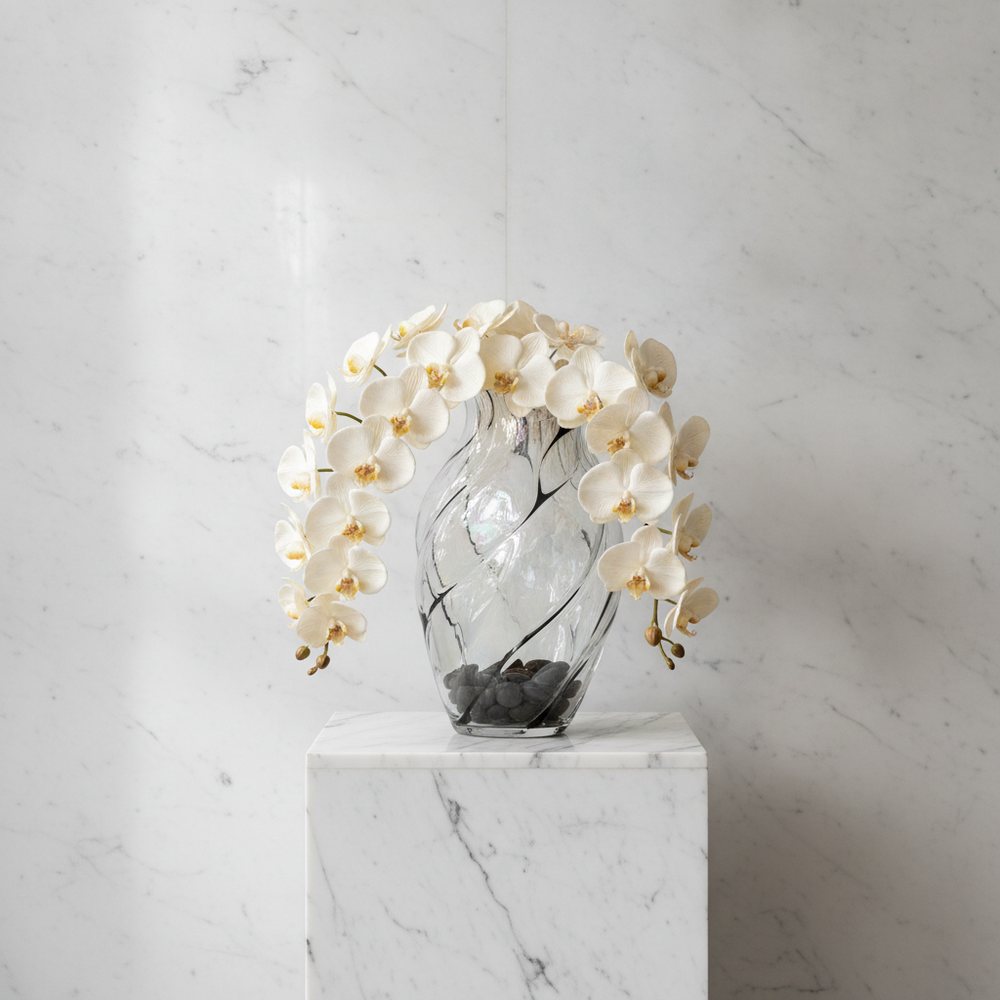 Eternal Orchid Cascading Centerpiece