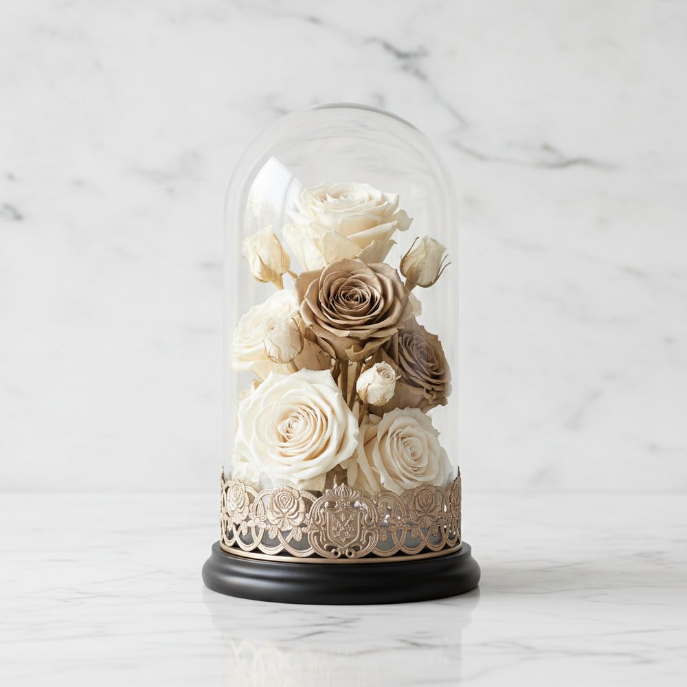 Imperial Rose Dome Terrarium