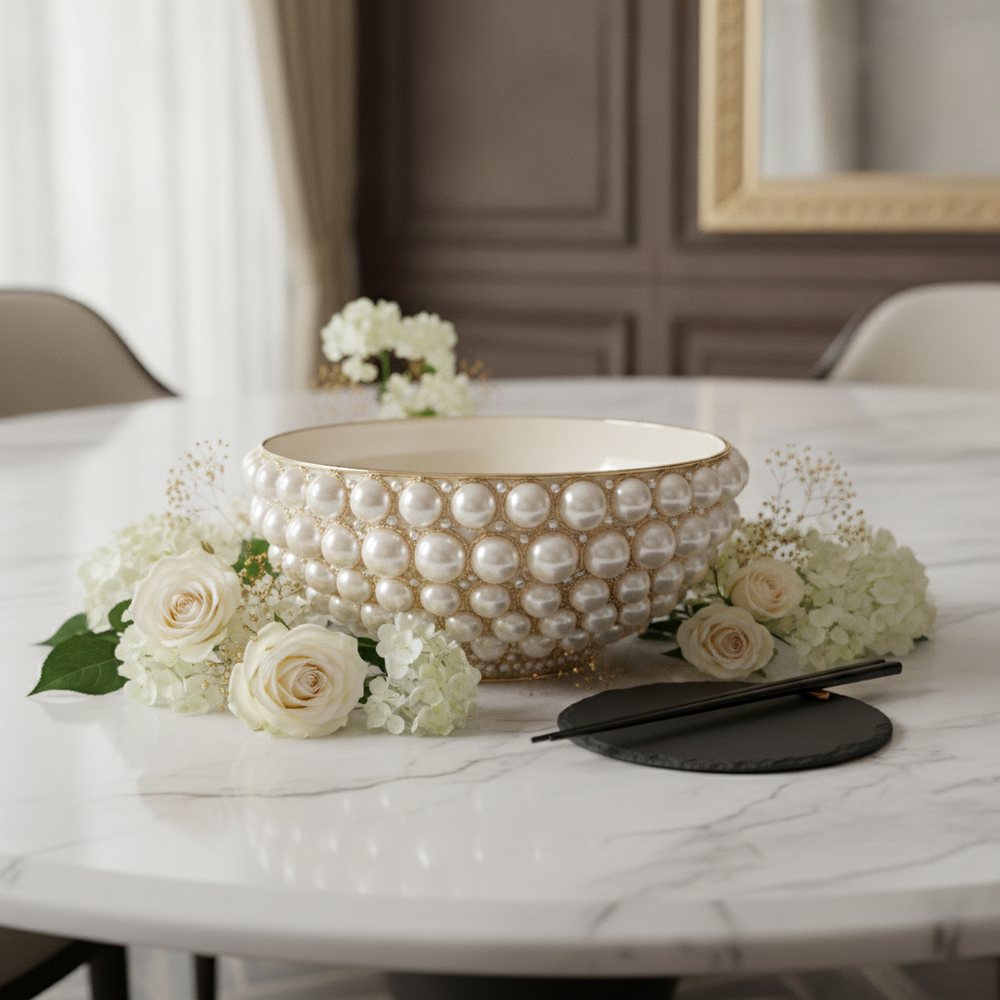 Luxurious Pearl Bowl