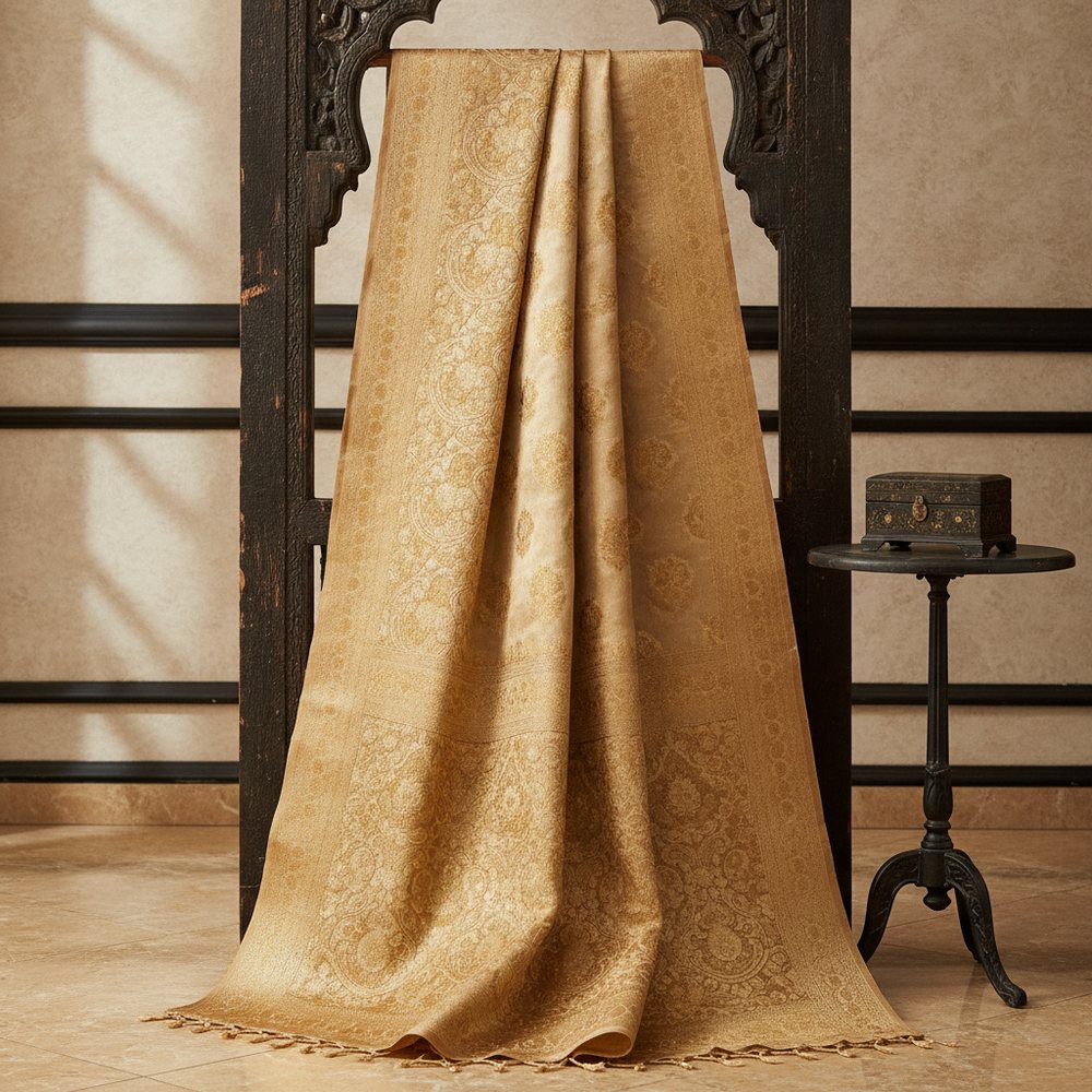Opulent Rich Zari Tussar