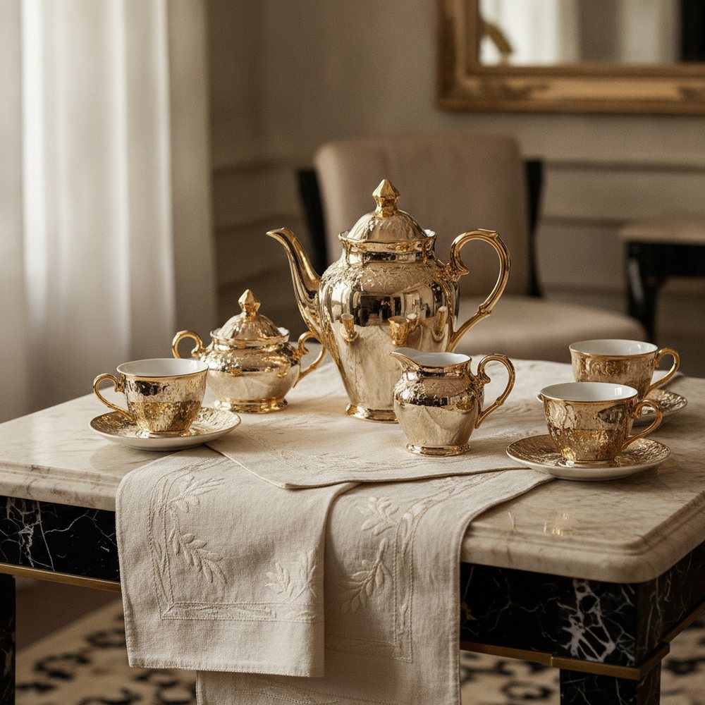 Royal Gold Tea Set