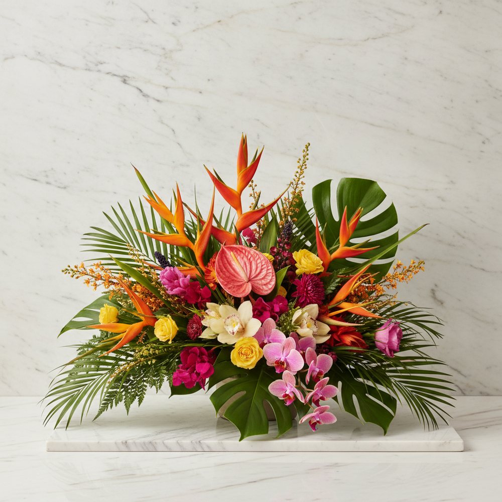Tropical Paradise Exotic Bouquet