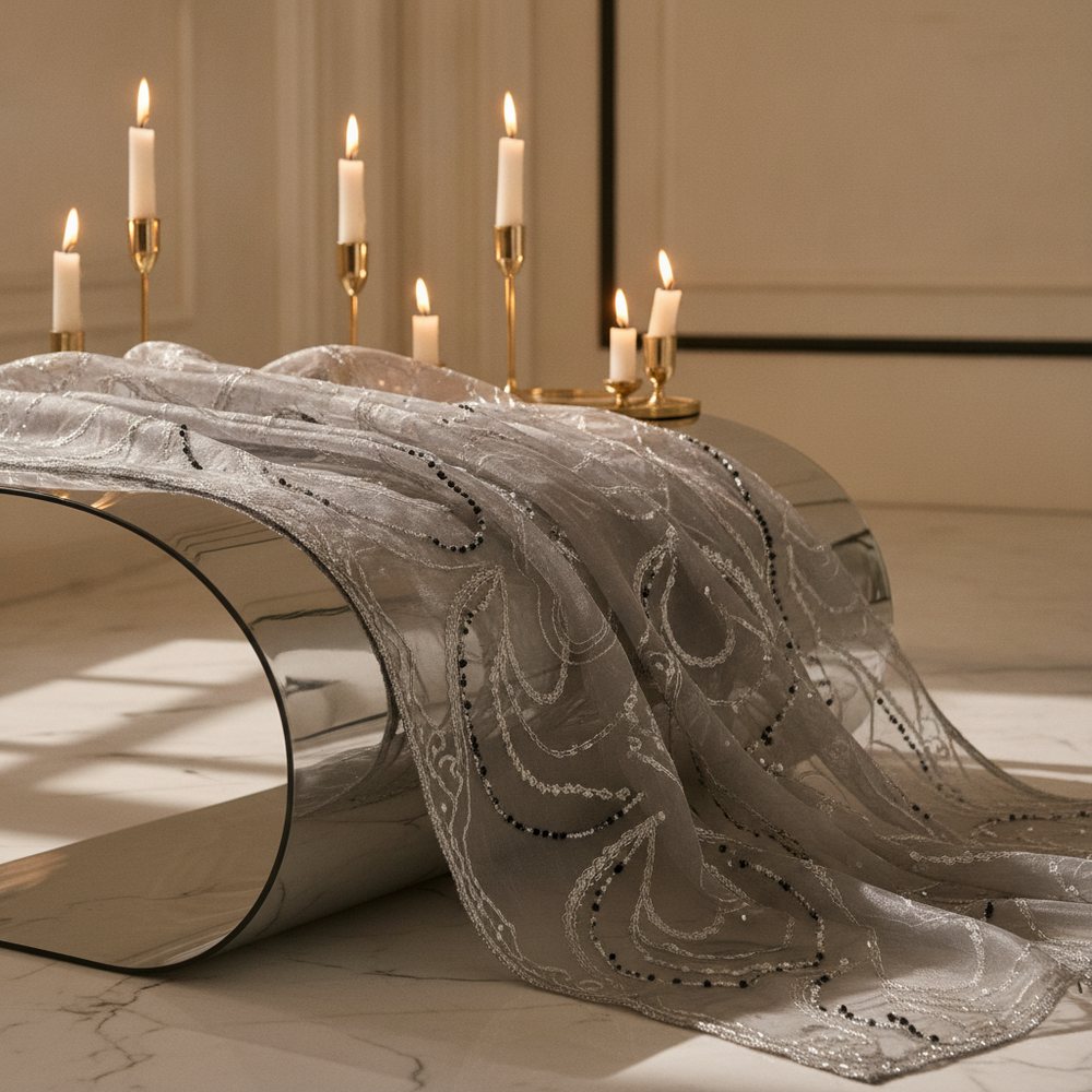 Twilight Glow Organza