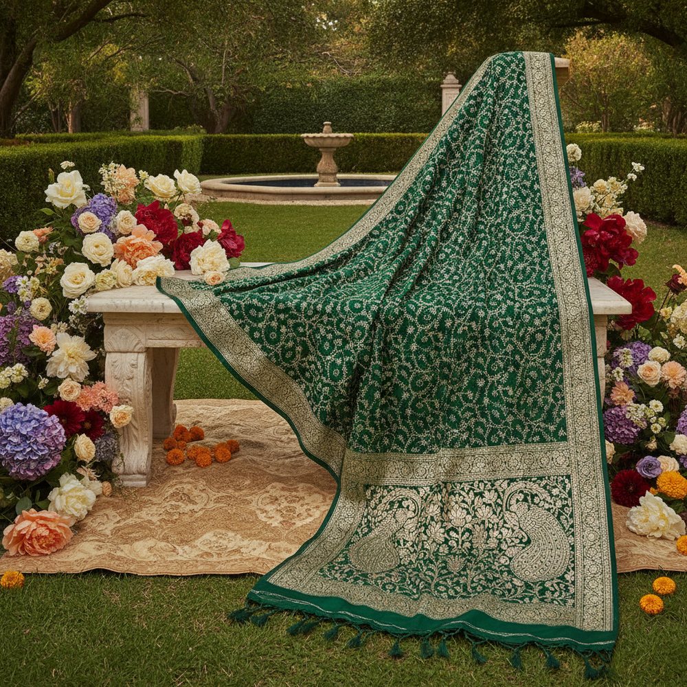Verdant Zari Whispers