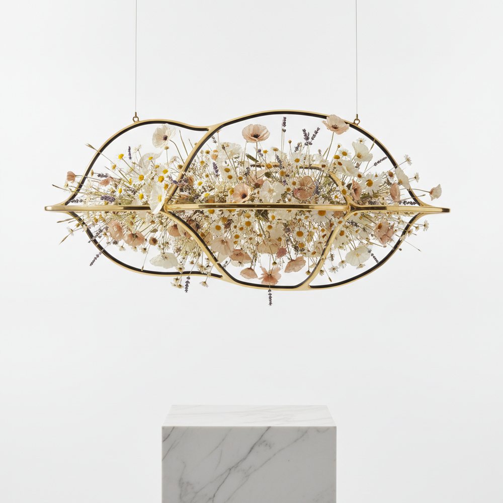 Wild Flower Meadow Ceiling Installation